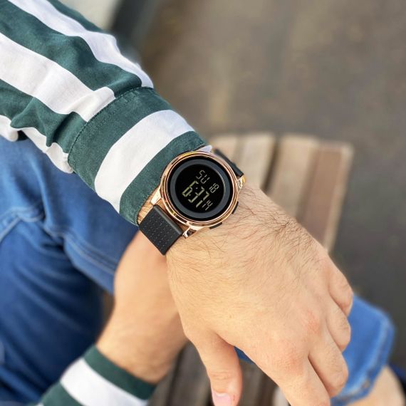 Чоловічий годинник Skmei 1502GD Gold | Зображення 2