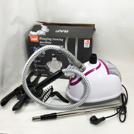 Бытовой ручной пароочиститель RAF R.3039 1800 Вт, Парогенератор для вертикальной глажки OV-57 | Зображення 2