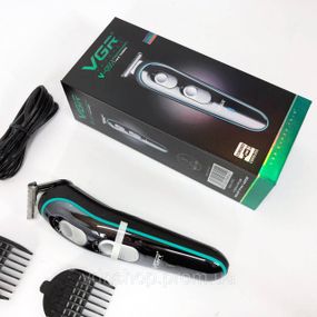 Домашняя машинка аккумуляторная для стрижки волос VGR, Хороший беспроводной триммер JH-95