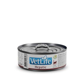Вологий корм Farmina Vet Life для кішок, при хронічній печінковій недостатності, 85 г