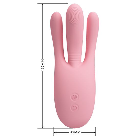 Вібратор PRETTY LOVE DIEGO, 10 vibration functions 5 nodding functions Sex Aura | Зображення 1