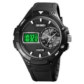 Ексклюзивні чоловічі годинники SKMEI 1761BKWT, Солідні чоловічі годинники класні PT-96