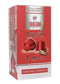 Кава в капсулах Jurado Nespresso Descaffi Aluminio № 8 М'який