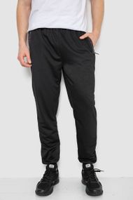 Спорт штани чоловічі, колір чорний, 244R41669