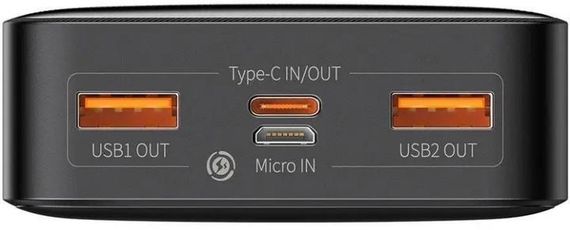 Повербанк Joyroom 22.5W 30000mAh PD QC3.0 AFC black (JR-QP193) | Зображення 2