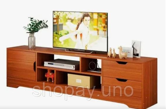Стінка у вітальню під TV (STL-MD 81)/ Стелаж у вітальню Г30/Ш140/В41 | Зображення 1