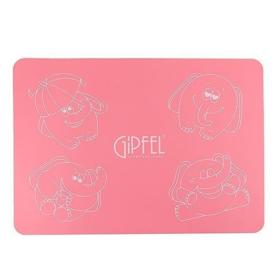 Килимок сервірувальний дитячий Gipfel GP-0345 40x30 см рожевий