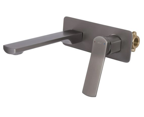 Змішувач для раковини Qtap прихованого монтажу Slavonice, Gunmetal Black PVD (k35) QTSLA273GMB45920 | Зображення 6