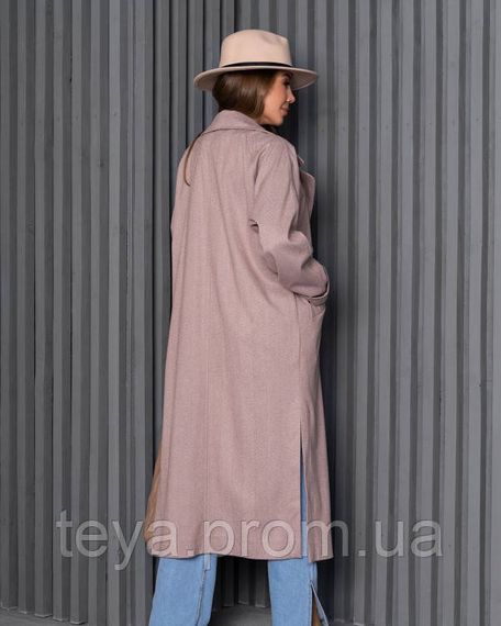 Пальто колір бежевий розміри XXL, S, L, XL, 3XL, M FI_008875 | Зображення 2