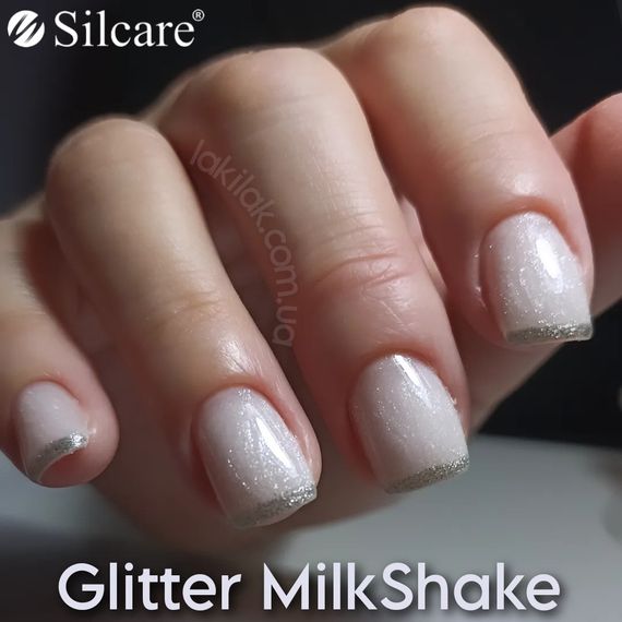 Гель для наращивания ногтей Польша Glitter MilkShake 50мл | Зображення 2