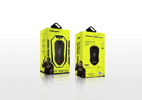 Мишка ігрова провідна WS CYBERPUNK CP100 USB на 7 кнопок з підсвічуванням RGB | Зображення 2