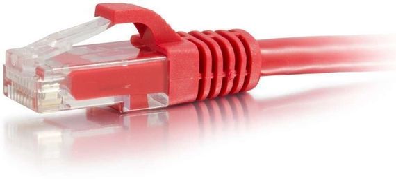 Патч-корд Cat6 C2G 1.5 м красный (CG83447) | Зображення 1