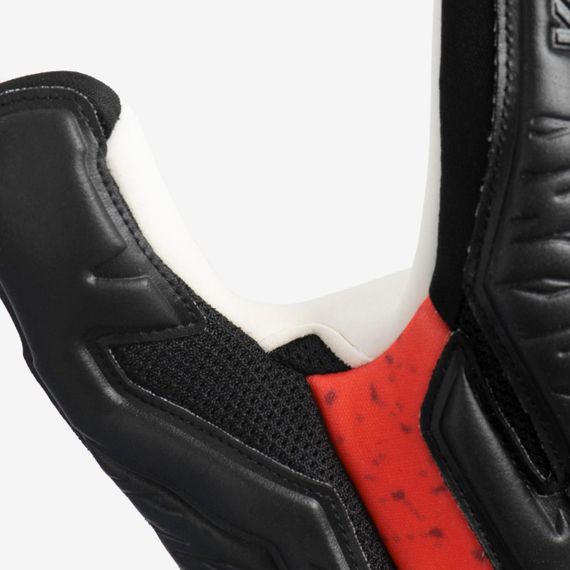 Рукавиці F900 для футбольного голкіпера для дорослих чорні/червоні - 7 | Зображення 6