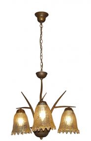 Люстра подвесная флористика E27 60W BR (BR-915S/3)