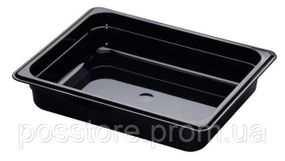 Гастроемкость GN 1/2-65 из чёрного поликарбоната, Cambro (22CW-110)