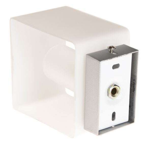 Бра настенное в спальню с квадратным плафоном BR-02 514W/1 G9 WH | Зображення 1