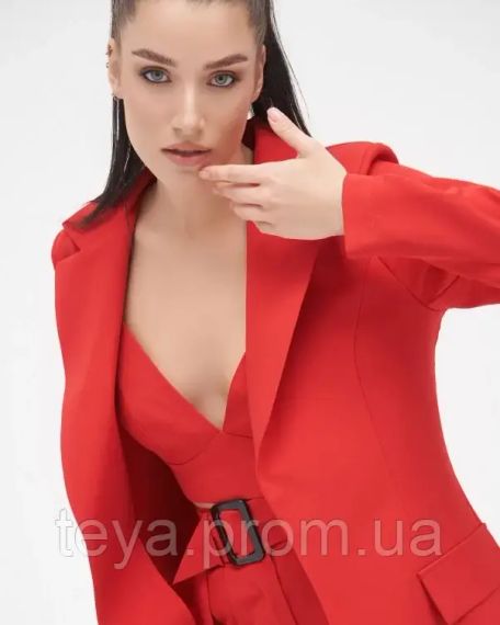 Костюм колір червоний розмір L FI_003515 | Зображення 3