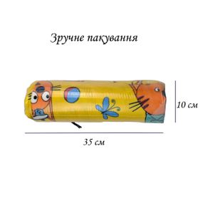 Плед с веселыми лисенятами размером 150x200 см.