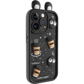 Чохол TPU Toys Case with Ears для Apple iPhone 12 Pro (6.1") Black