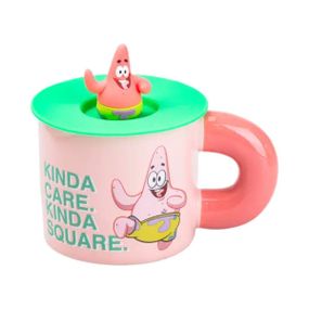 Чашка порцелянова з кришкою "Патрік Стар" 400 мл Patrick Star HP7216P