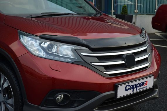 Дефлектор капота (EuroCap) для Honda CRV 2012-2016 гг | Зображення 7