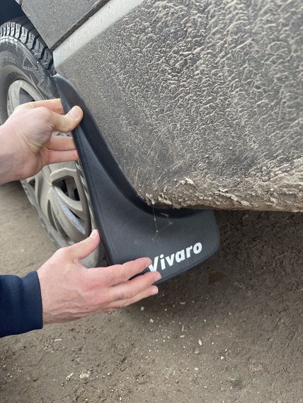 Задние брызговики (комплект) для Opel Vivaro 2015-2019 гг. | Зображення 4