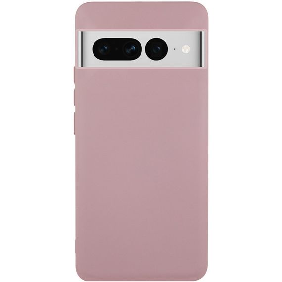 Чохол TPU GETMAN Liquid Silk для Google Pixel 7 Pro Рожевий / Pink Sand
