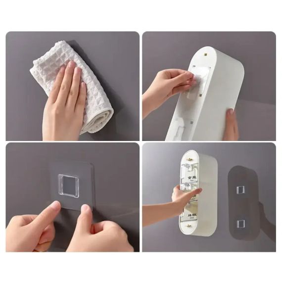 Настенный органайзер для специй Spice organizer XL-905, Белый / Подвесной органайзер для круп / Органайзер для кухни | Зображення 4