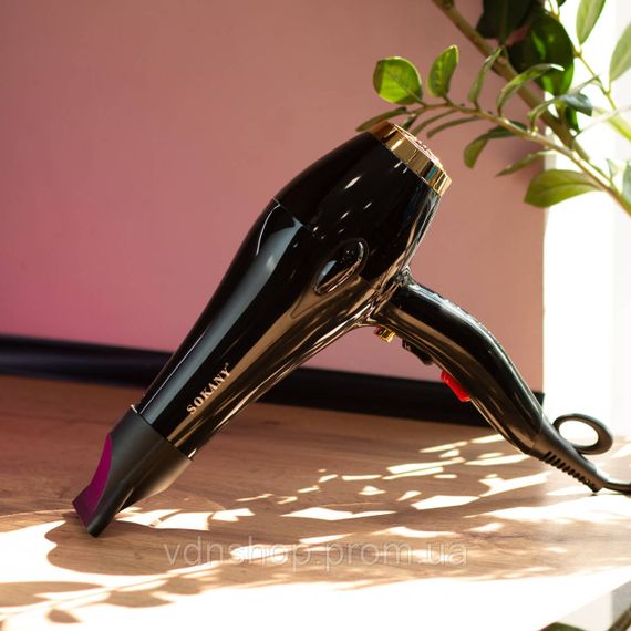 Фен для волосся Sokany SK-2213 з дифузором та концентратором 2600 Вт | Зображення 1