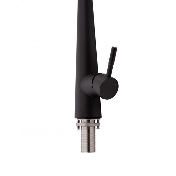 Смеситель для кухни Qtap Evicka с выдвижным изливом QTEVI9135103UB Black Matt | Зображення 4