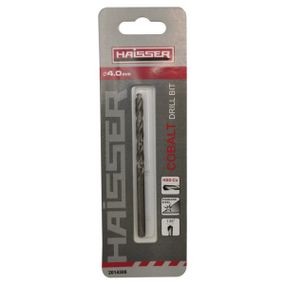 Свердло по металу HSS-Co - 4.0х43х75мм COBALT DIN 338 Haisser Industrial