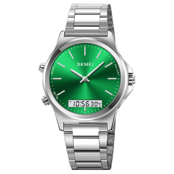 Годинник S2kmei 2120SIGN Silver-Green