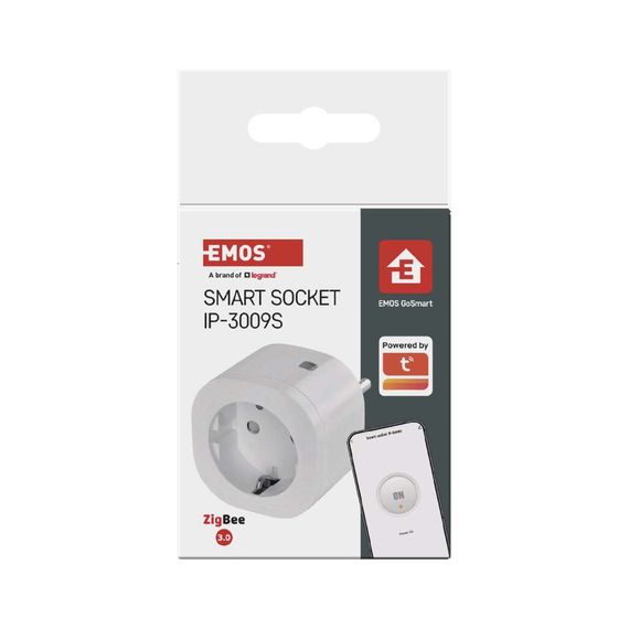 Розумна розетка WIFI P5533 GoSmart, ZigBee 3.0, IP44 EMOS (P5533) | Зображення 8