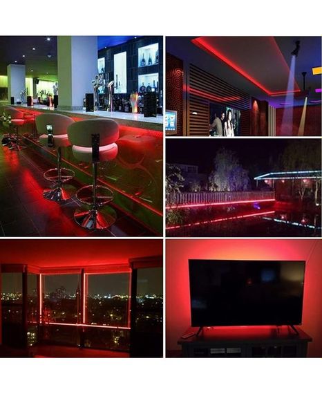 Неоновая гибкая лента LED Neon Flex 0719 силиконовая герметичная 12V-220V, 5 м Красный | Зображення 4