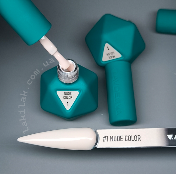 Гель-лак Victoria Avdeeva Nude Color №1 (классический нюд) 12 мл HEMA & TPO FREE