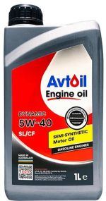 Моторна олива Avtoil Dynamic 5w40 SL/CF 1л