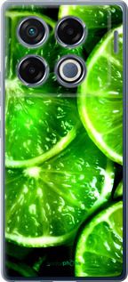 Чохол на Infinix GT 20 Pro Зелені часточки лимона "852u-3735-2448"