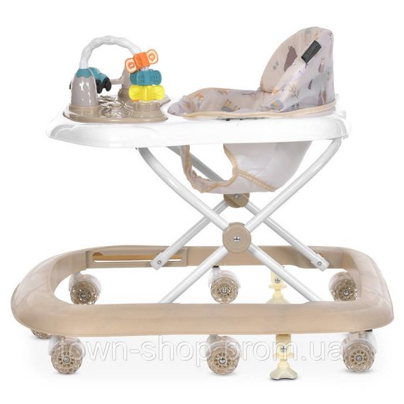Детские Ходунки SIMPLY ME 1215 Beige, с погремушками, музыкальная | Зображення 2