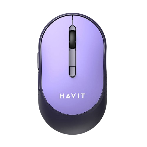 Мишка бездротова Havit HV-MS78GT, purple бузковий
