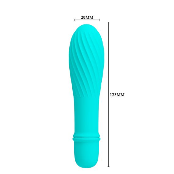 Вібратор - Pretty Love Solomon Vibrator Blue | Зображення 4