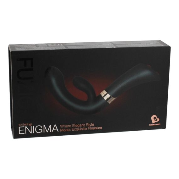 Вібратор для точки G ROCKS-OFF-ENIGMA VIBRATOR BLACK Sex Aura | Зображення 3