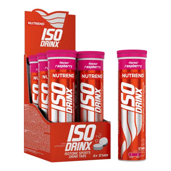 Изотоник Nutrend ISODRINX 12 tablets (Raspberry)