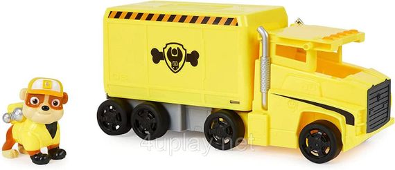 Щенячий патруль: Большой спасательный автомобиль-трансформер с водителем Крепыш. Paw Patrol Rubble | Зображення 2