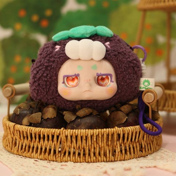 Коллекционная мягкая игрушка с кольцом "Забавные фрукты" POP TOP 556101 в ассортименте | Зображення 1