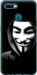 Чехол на Oppo A12 Анонимус "832u-2557-17620"