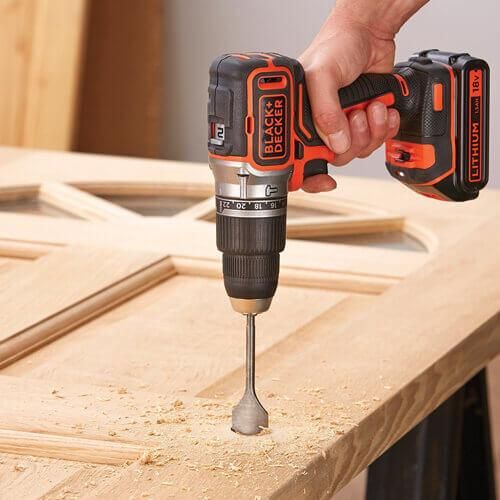 Дрель-шуруповерт аккумуляторная бесщёточная ударная BLACK+DECKER BL188KB | Зображення 5