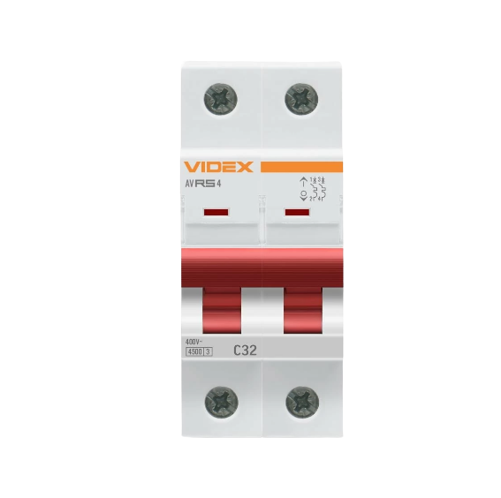 Автоматичний вимикач 2Р 32А 4,5 kA VF-RS4-AV2C32 Resist Videx