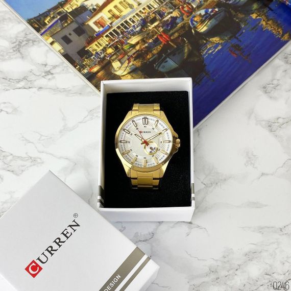 Curren 8372 Gold-White | Зображення 4