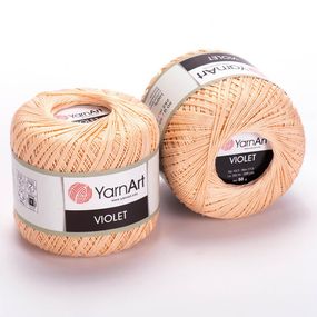 Пряжа YarnArt Violet номер цвета 5303 хлопок пряжа ярнарт виолет