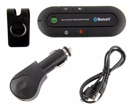 Автомобільний бездротовий динамік-гучномовець Bluetooth Hands Free kit HB 505-BT (спікерфон) | Зображення 2